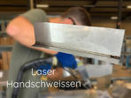 Handgeführtes Faserlaser-Schweissgerät LASER HR 1,5 kW